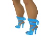 blue spakle heels