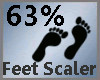 Feet Scaler 63% M A