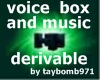 derivable box music