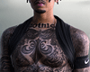 Black Hot Tattoo Top NK