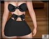Black Ribbon Dress