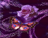 Animate Purple Butterfly