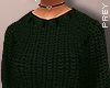 Green Oversized Sweater