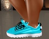 Turquoise Sports Shoes