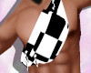 anim. checker chest bag