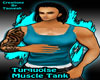 Muscle Tank "Turquoise"