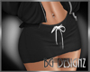 [BGD]Sweat Skirt-Black