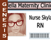 Nurse Skylar RN Badge
