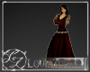 [LZ] Long Red Dress