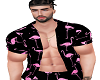 Flamingo Open Shirt