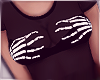 Crop Skull Top