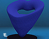 Heart Seat/ Blue