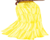 yellow boho skirt