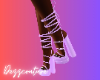 Purple Platform heels