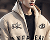 é Hoodie Beige