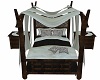 White & Gray Norse Bed