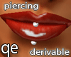 QE Derivabl lip piercing