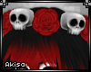 |AK|Skull Rose Crown M/F
