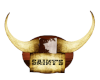 Saint's bull horns