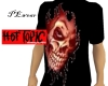 hot topic T skull shirt