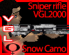 VGL2000 Sniper Snow camo