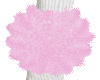 [L] Pink Fur Ankle Puff