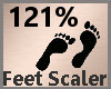 Foot Scaler 121% F