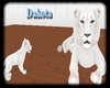 {D}White Lion&cub