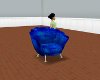 Blue Hungry Chair
