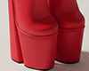 Platforms Boots Red