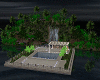 Romantic Night Waterfall