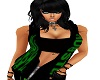 tribal vest green