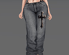 Black Goth Baggy Jeans