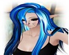 Sexy Blue Hair Long