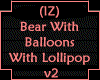 Bear Lollipop Balloons 2