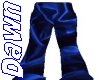 Silk Blue Pajama bottoms