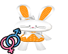 Unisex Bunny Stuffie