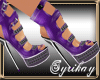 Purple Rascal Heels