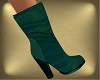 *S* Turquoise Suede Boot