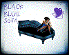 Black Blue Sofa