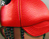 ® (M) Red Leather Cap