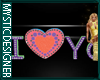Derivable I LUV You Sign