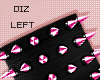 !!D Ankle Spike Hot Pink