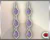 *SC-Demi Earrings Purple