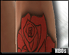 Single Rose Tattoo L