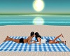 Kiss My Baby On  Beach