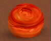 Rose Orange Beanbag