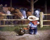 Framed Little Cowgirl