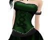 Goth Corset-Green