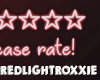 RLR | Rate - Red